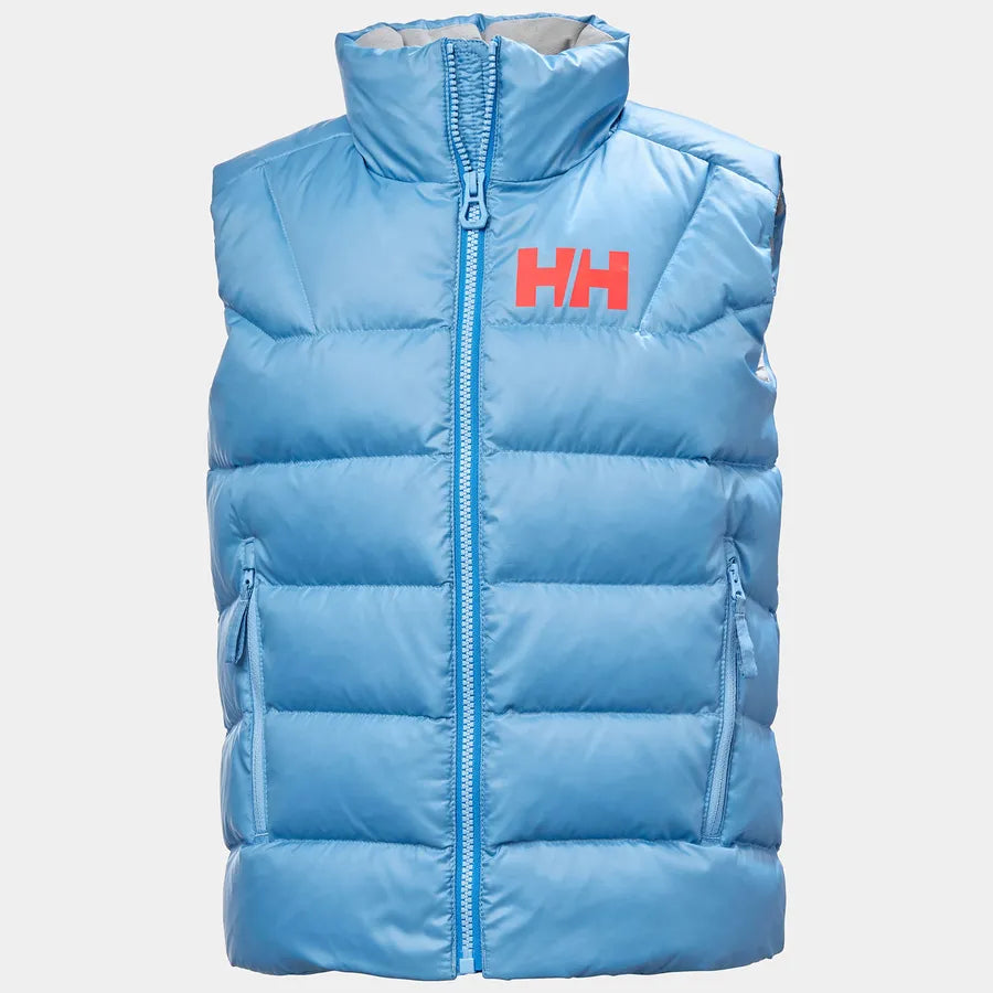 Helly Hansen Juniors’ Isfjord Down Vest Dunvest børn - Bright Blue