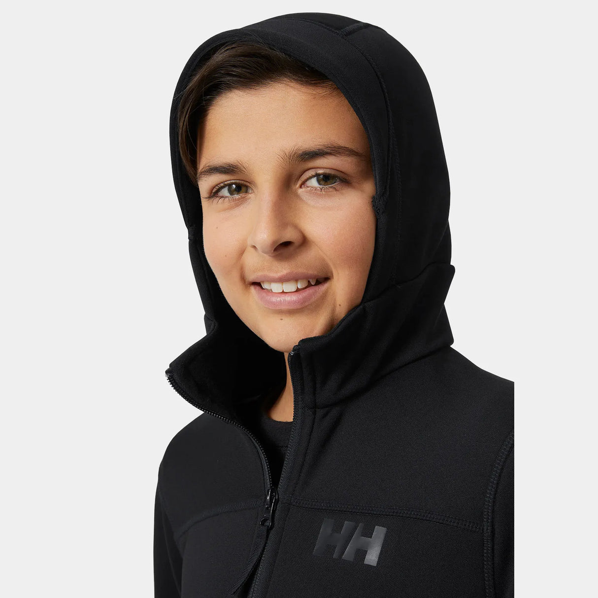 Helly Hansen Juniors’ Loen Midlayer Fleece Jacket Fleecejakke Børn - Black -