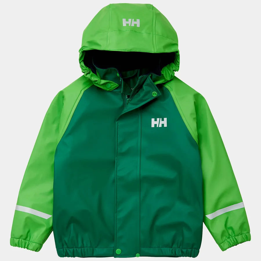 Helly Hansen Kids’ Bergen Fleece-Lined Rain Set 2.0 Regnsæt Børn - Clover -