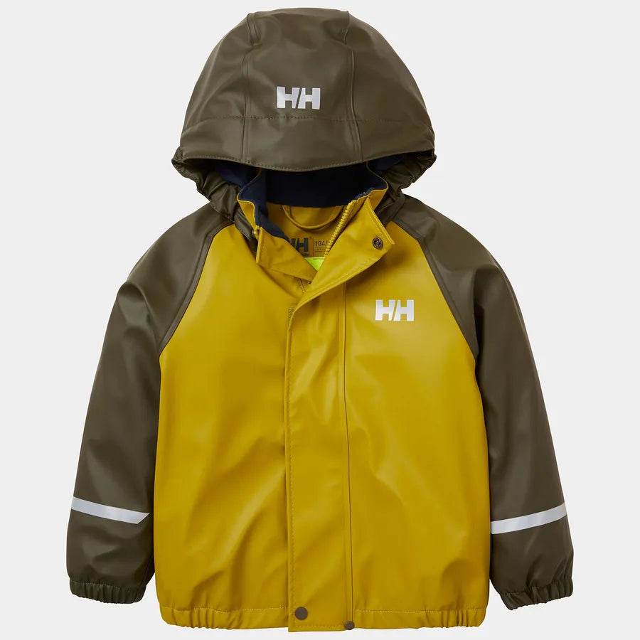 Helly Hansen Kids’ Bergen Fleece-Lined Rain Set 2.0 Regnsæt Børn - Utility Green -