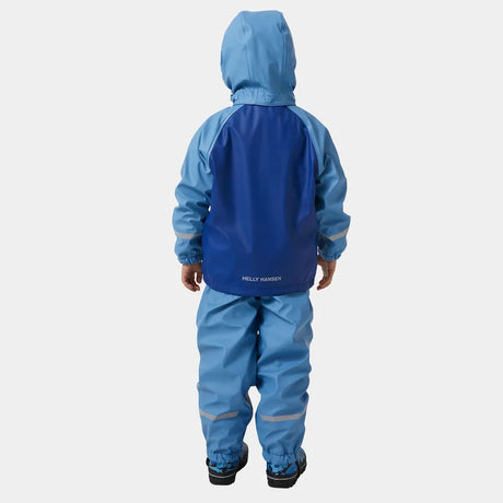 Helly Hansen Kids’ Bergen Fleece-Lined Rain Set 2.0 Regnsæt Børn - Blue Fog -