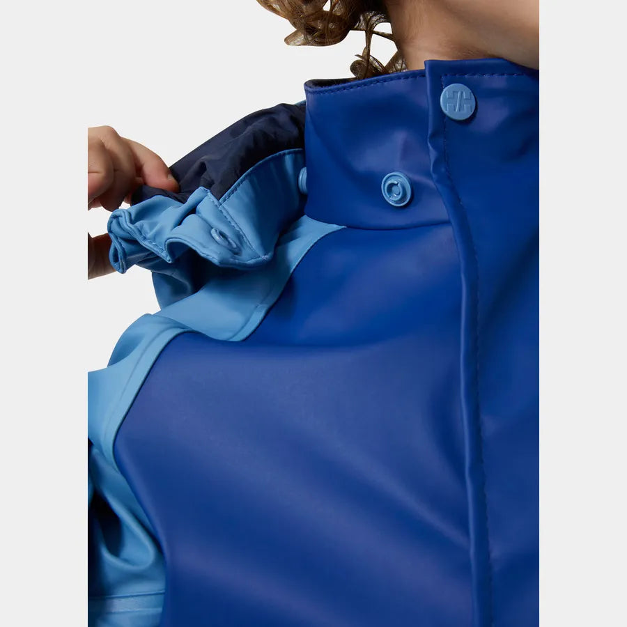 Helly Hansen Kids’ Bergen Fleece-Lined Rain Set 2.0 Regnsæt Børn - Blue Fog -