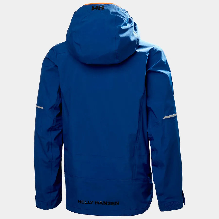 Helly Hansen Juniors’ Elements 3-Layer Ski Jacket Skijakke Børn - Deep Fjord -