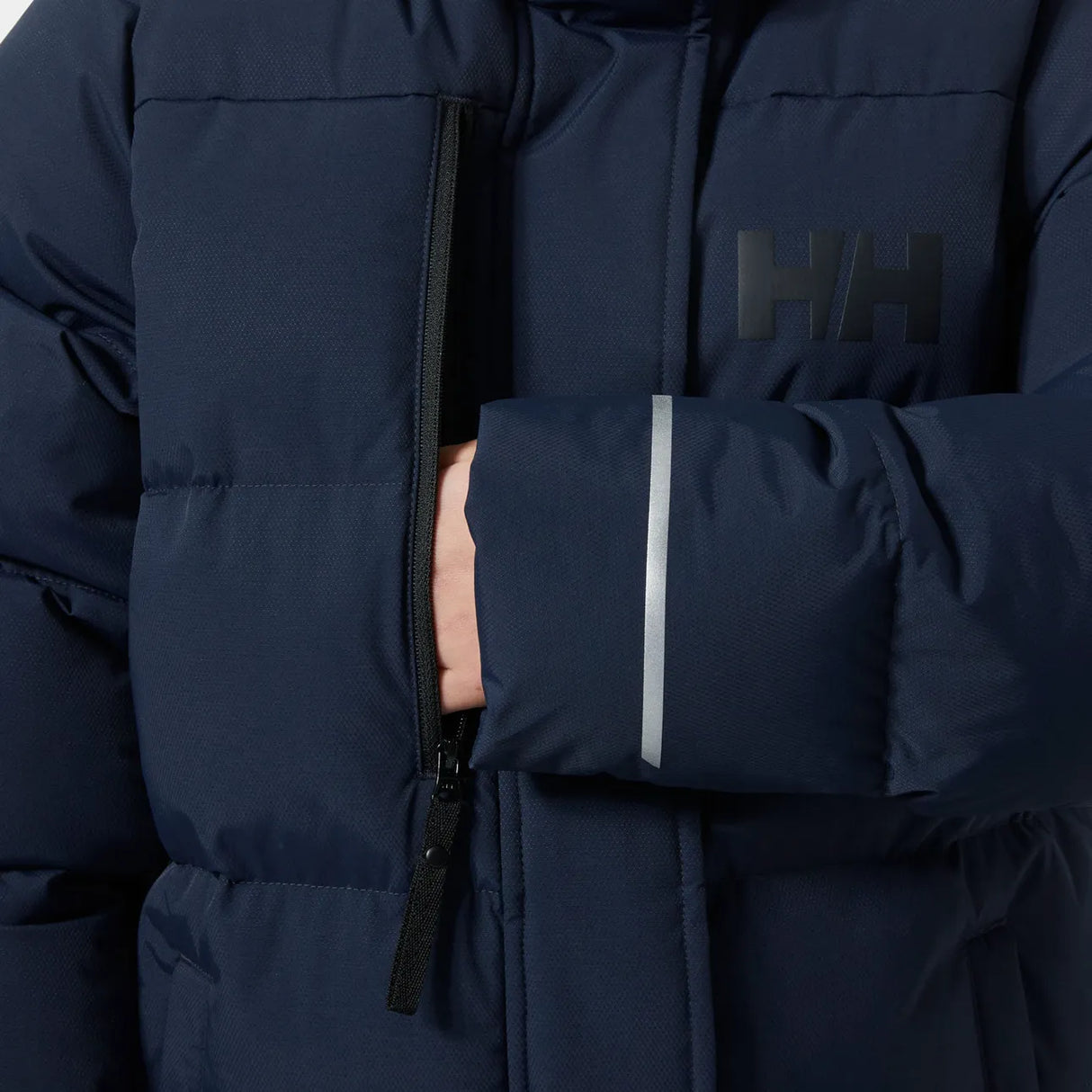 Helly Hansen Juniors’ Adore Puffy Parka Vinterfrakke Børn - Navy -