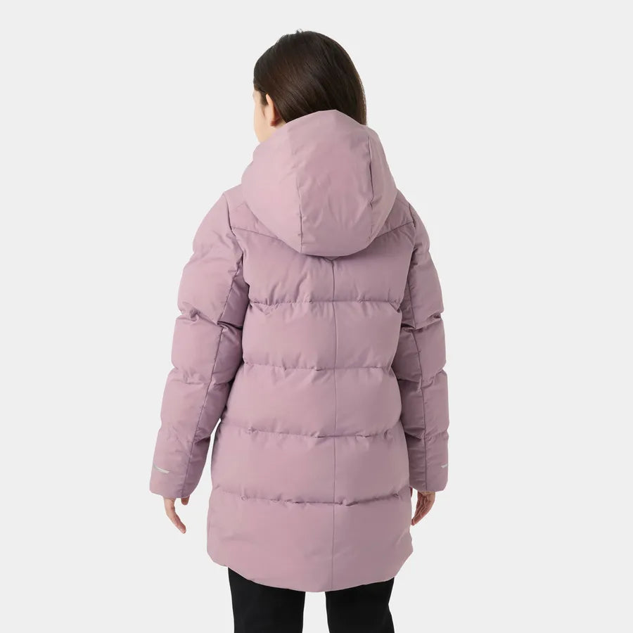 Helly Hansen Juniors’ Adore Puffy Parka Vinterfrakke Børn - Purple Clay