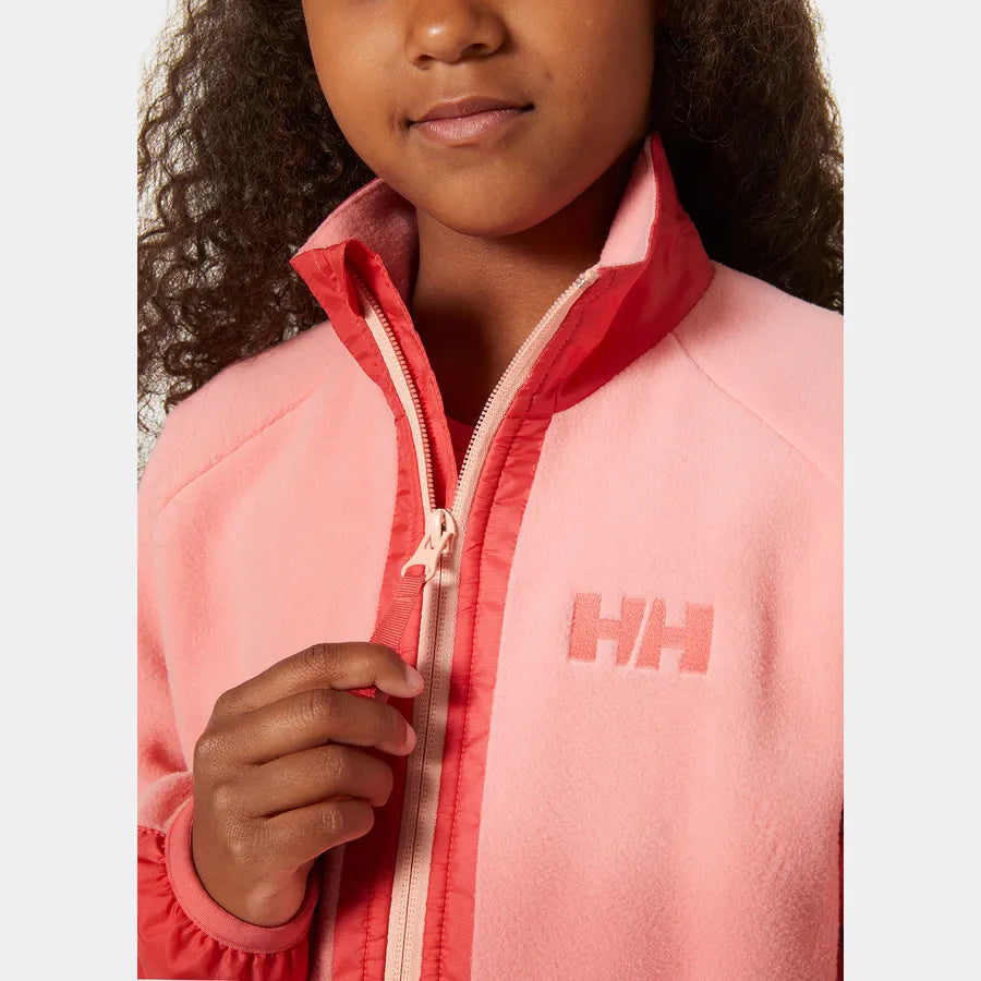 Helly Hansen Juniors’ Marka Fleece Jacket Fleecejakke Børn - Coral Almond -