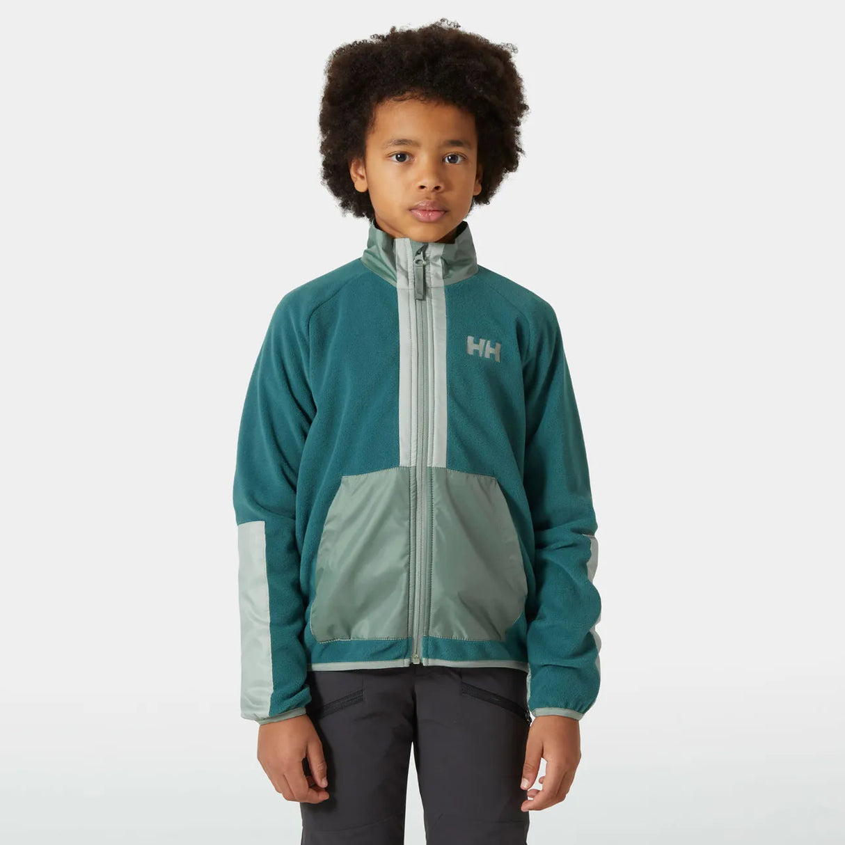 Helly Hansen Juniors’ Marka Fleece Jacket Fleecejakke Børn - Dark Creek - Dark Creek