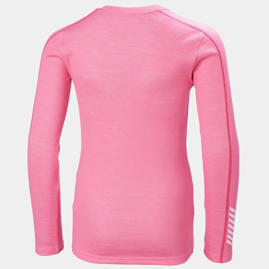 Helly Hansen Juniors' LIFA® Merino Base Layer Crew Top Skiundertrøje Børn -