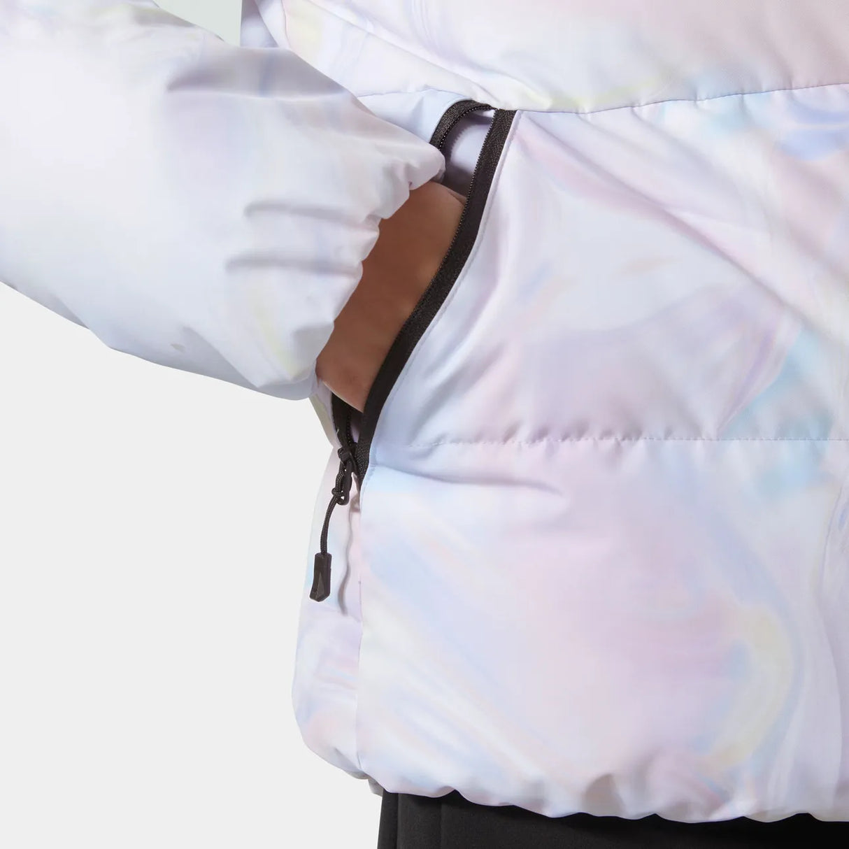 Helly Hansen Juniors' Nora Short Puffy Ski Jacket Skijakke Børn - Reflections -