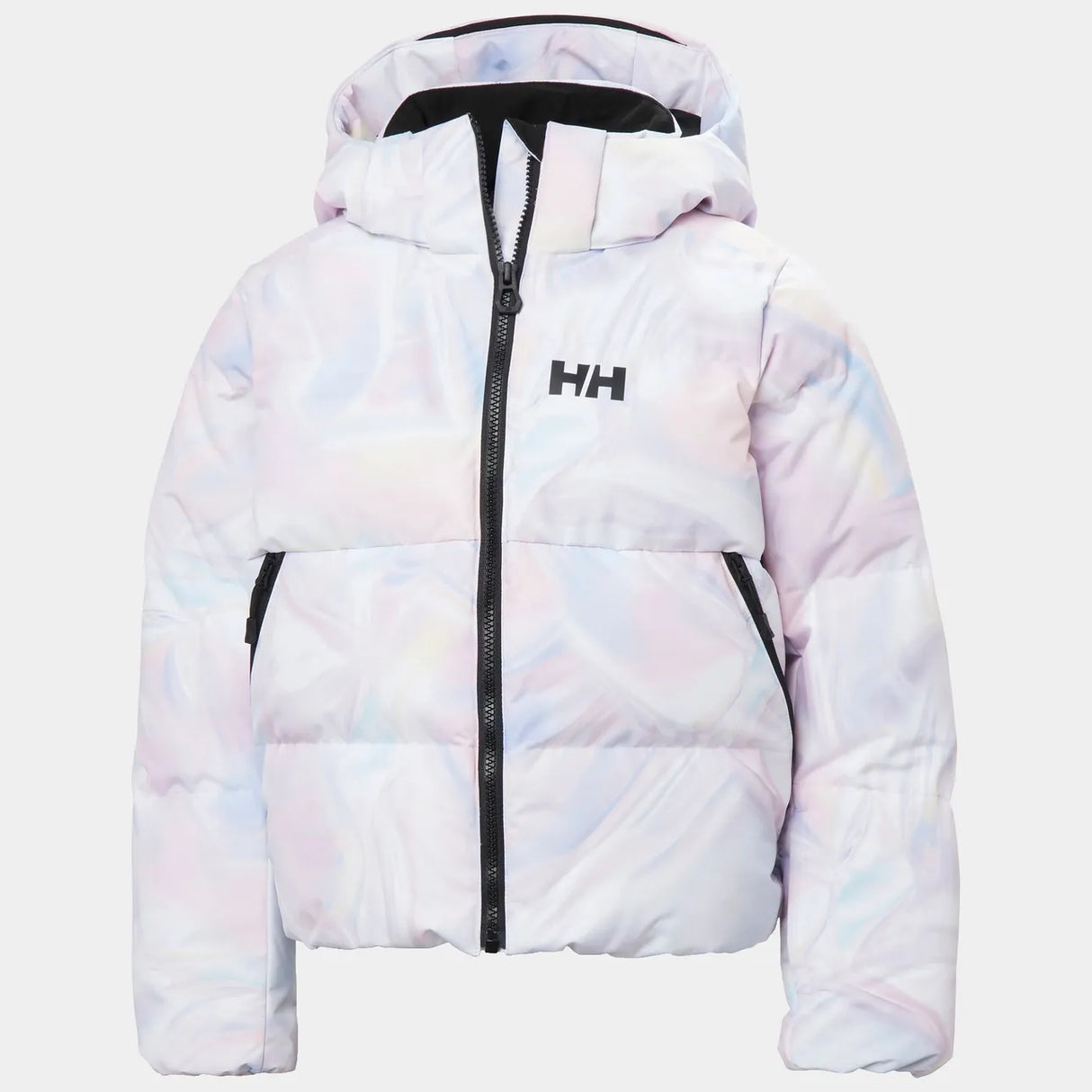 Helly Hansen Juniors' Nora Short Puffy Ski Jacket Skijakke Børn - Reflections -