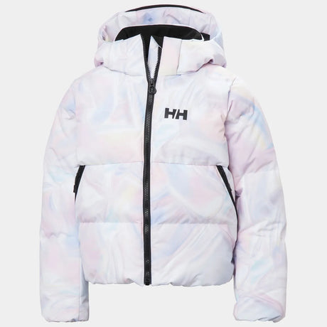 Helly Hansen Juniors' Nora Short Puffy Ski Jacket Skijakke Børn - Reflections -