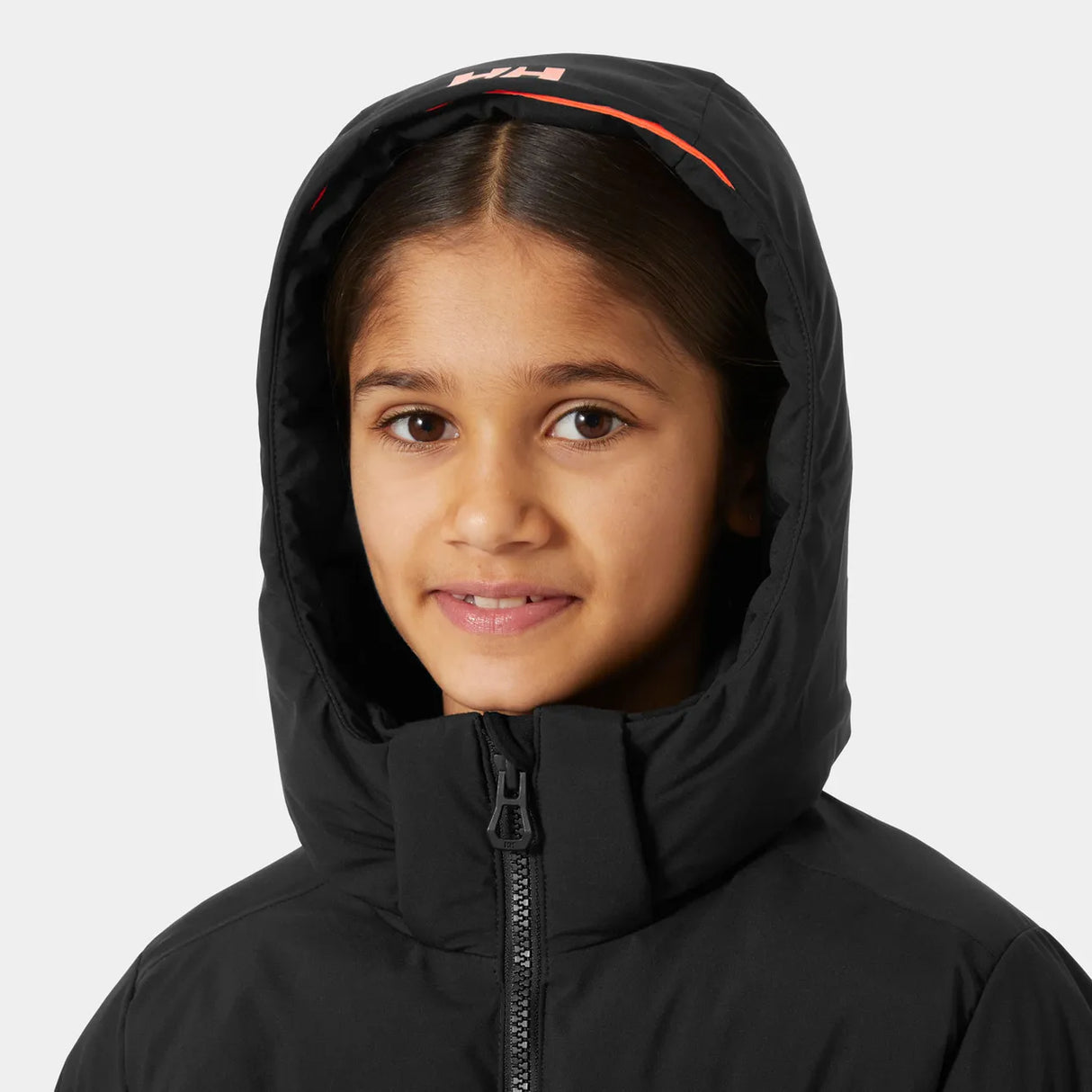 Helly Hansen Juniors' Nora Short Puffy Ski Jacket Skijakke Børn - Black -