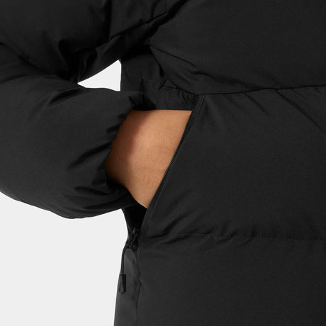 Helly Hansen Juniors' Nora Short Puffy Ski Jacket Skijakke Børn - Black -