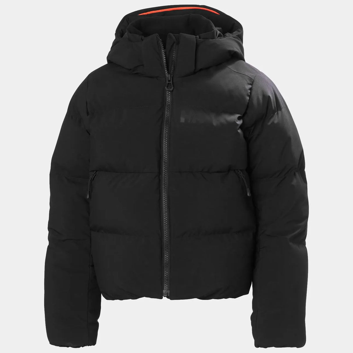 Helly Hansen Juniors' Nora Short Puffy Ski Jacket Skijakke Børn - Black -