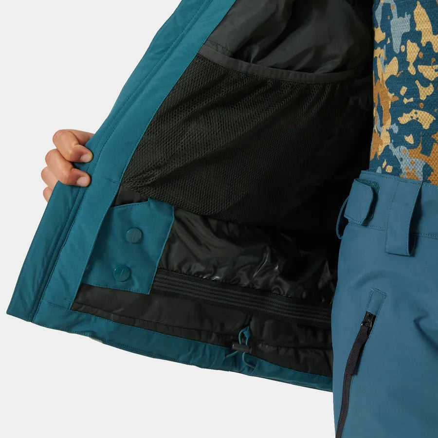 Helly Hansen Juniors' Elevate Ski Jacket Skijakke Børn - Dark Creek -