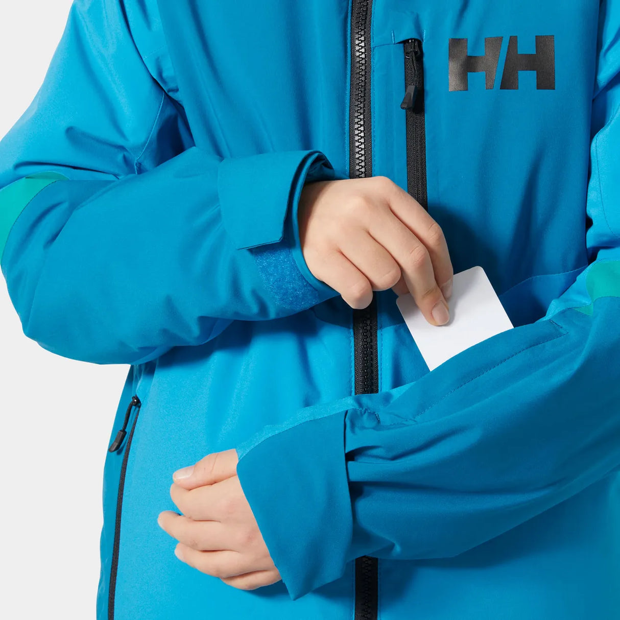 Helly Hansen Juniors' Elevate Ski Jacket Skijakke Børn - Neptune Blue