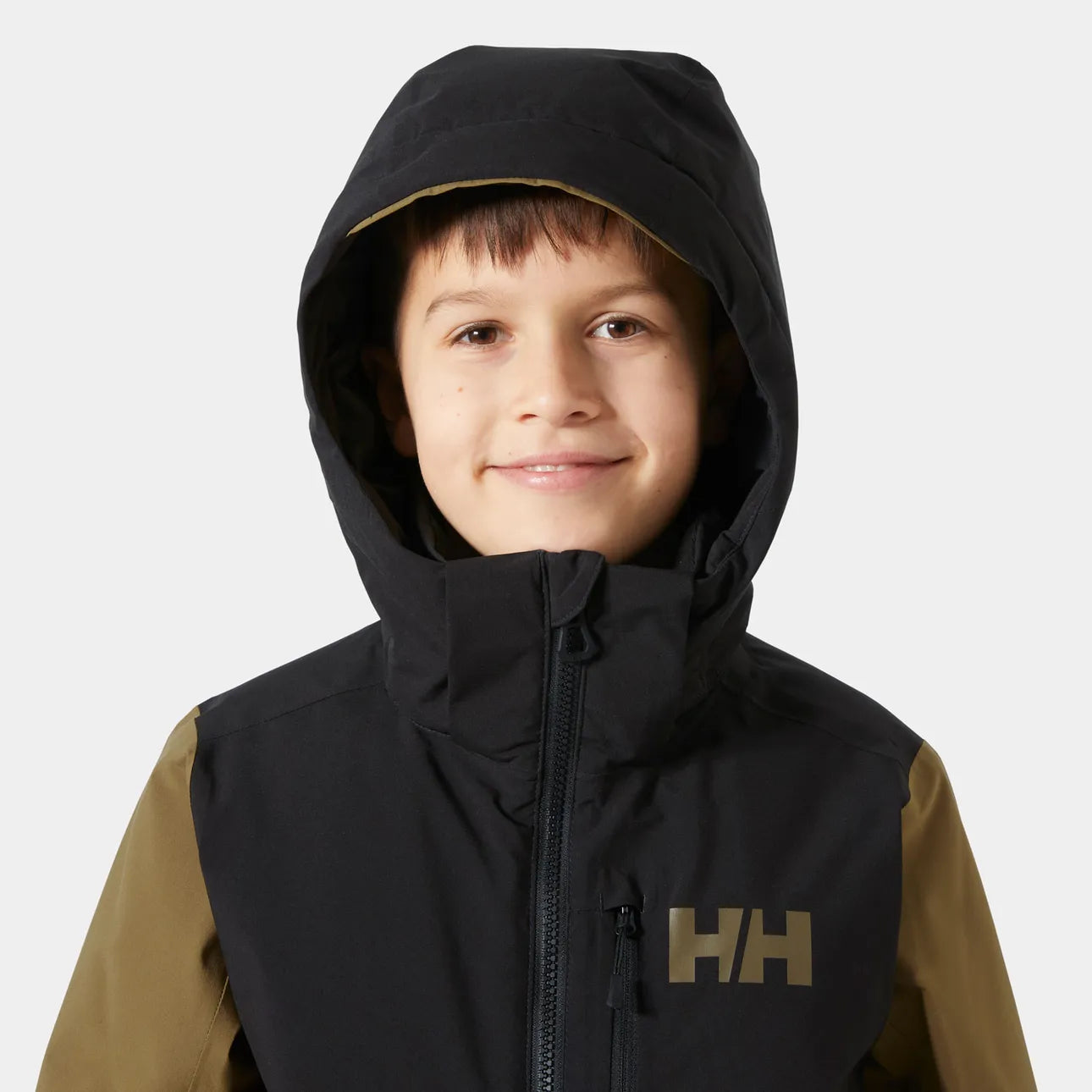 Helly Hansen Juniors' Elevate Ski Jacket Skijakke Børn - Sepia