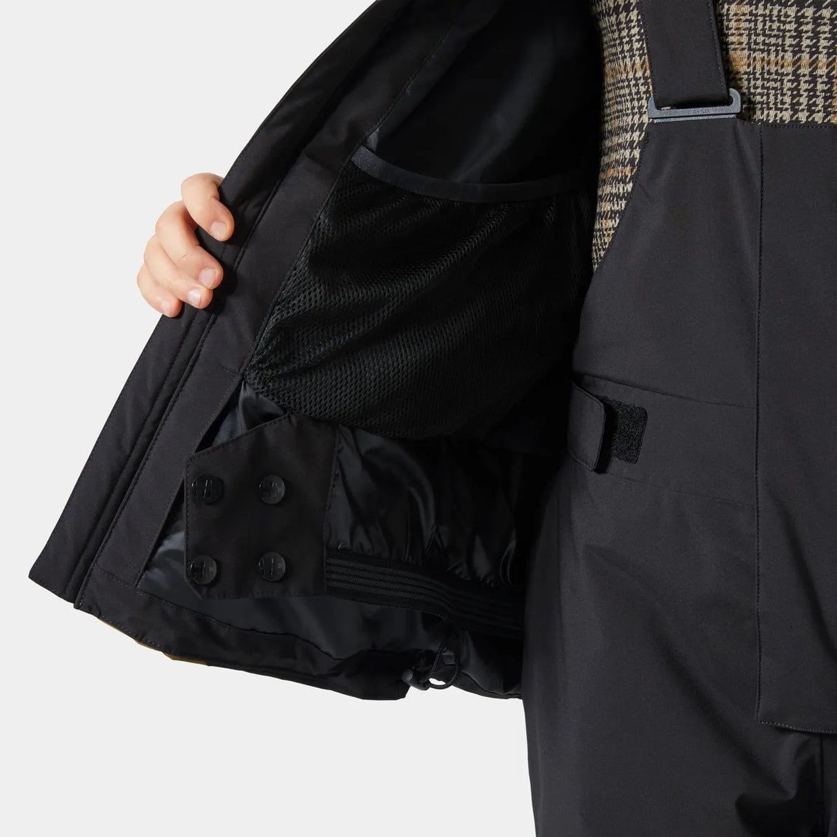 Helly Hansen Juniors' Elevate Ski Jacket Skijakke Børn - Sepia