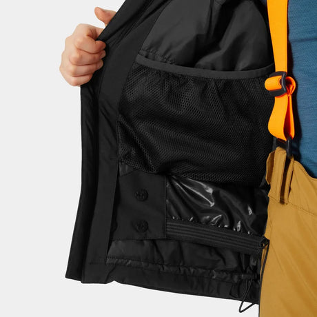 Helly Hansen Juniors' Elevate Ski Jacket Skijakke Børn - Black -