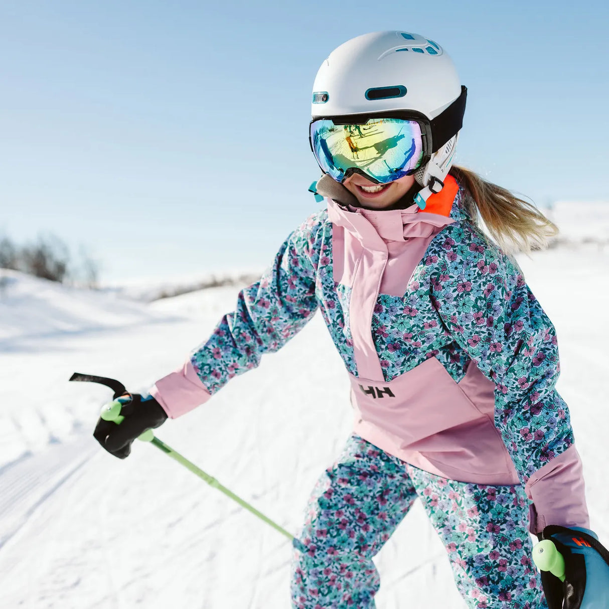 Helly Hansen Juniors' Ride Anorak Skijakke Børn - Pink Lavender -