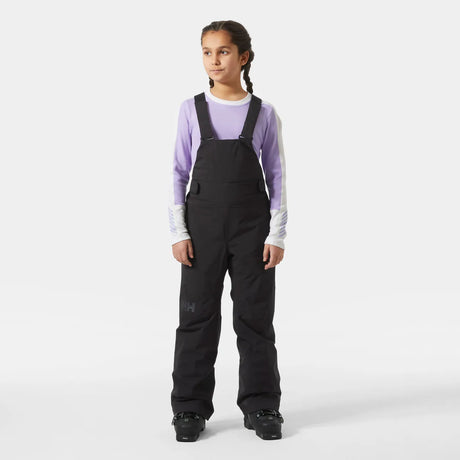 Helly Hansen Junior Girls’ Stellar Bib Pants Skibukser Børn - Black - Black