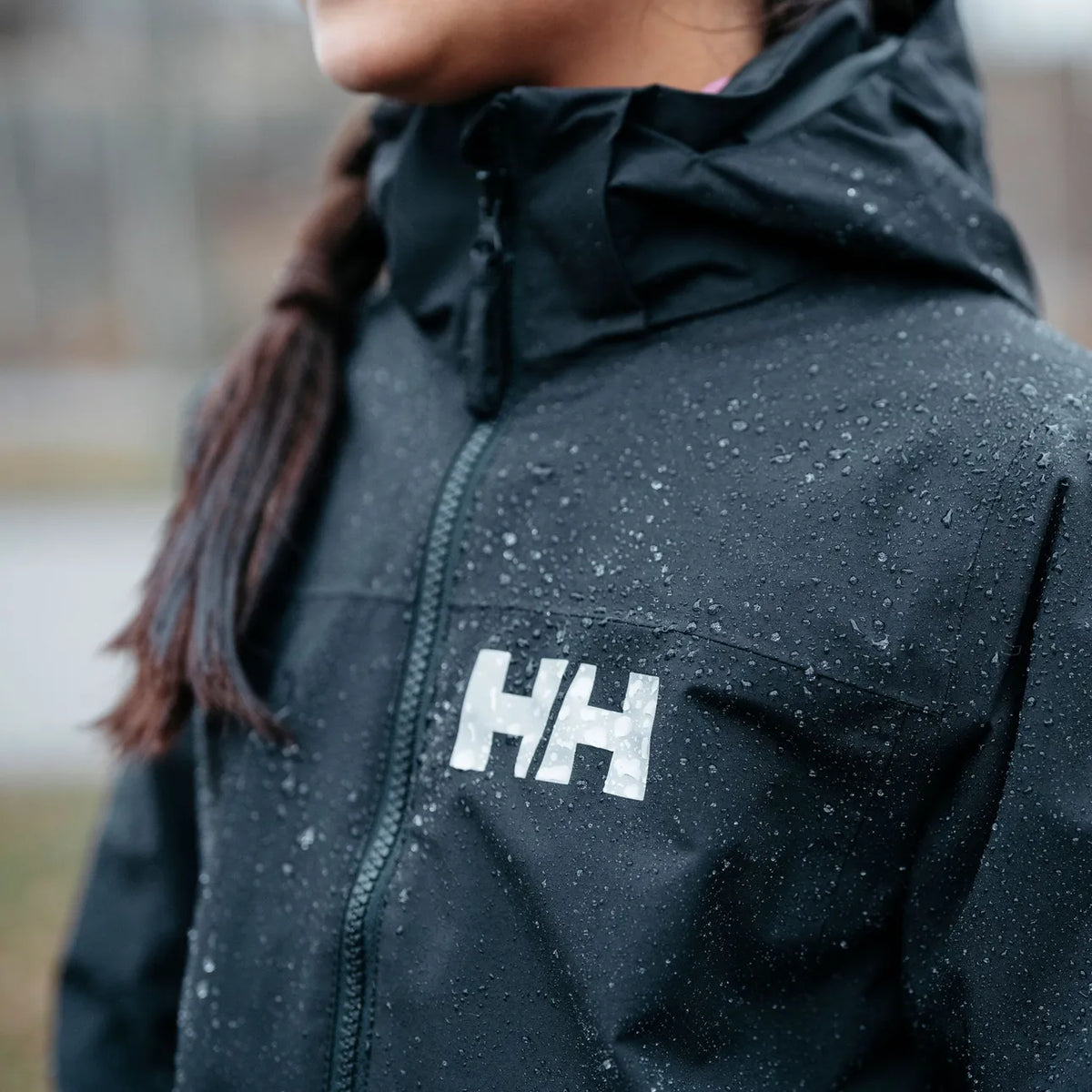 Helly Hansen JR Shelter HT Jakke Børn - Black