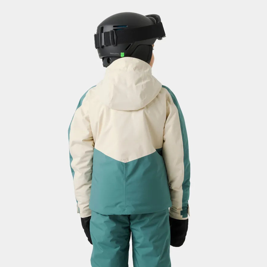 Helly Hansen Girls' Snowbliss Jacket Skijakke Børn - Opal Green