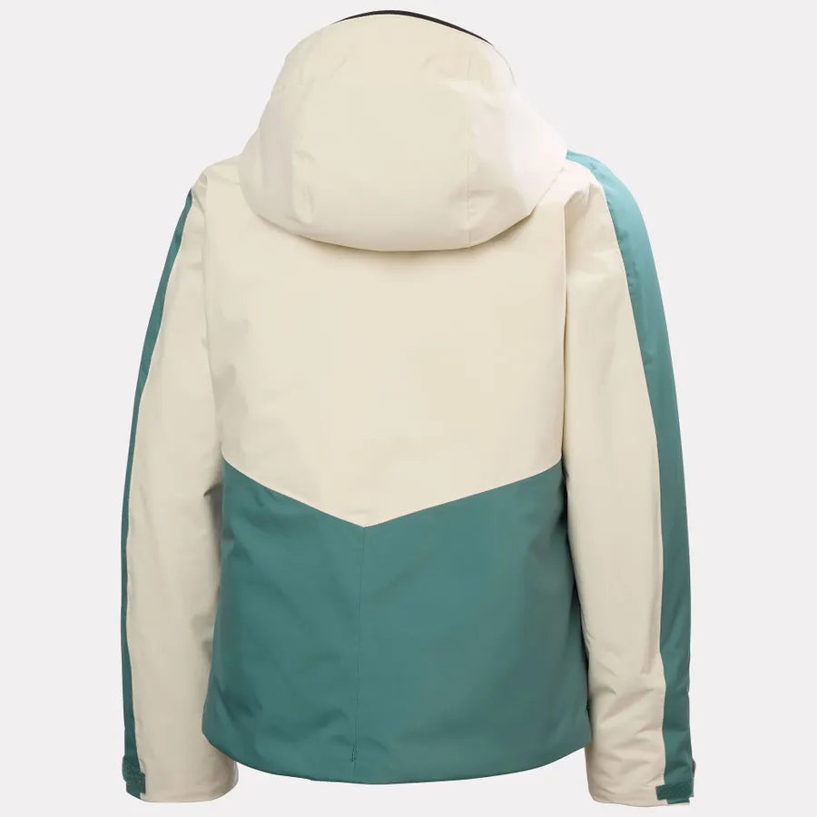 Helly Hansen Girls' Snowbliss Jacket Skijakke Børn - Opal Green