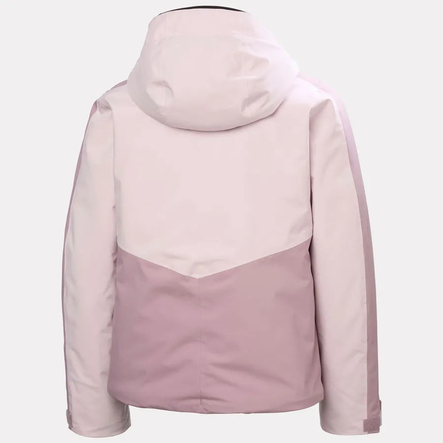 Helly Hansen Girls' Snowbliss Jacket Skijakke Børn - Purple Clay