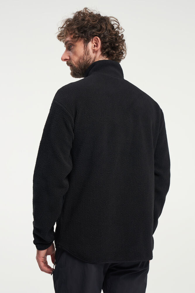 Tenson Yoke Half Zip Fleecejakke Herre - Black -