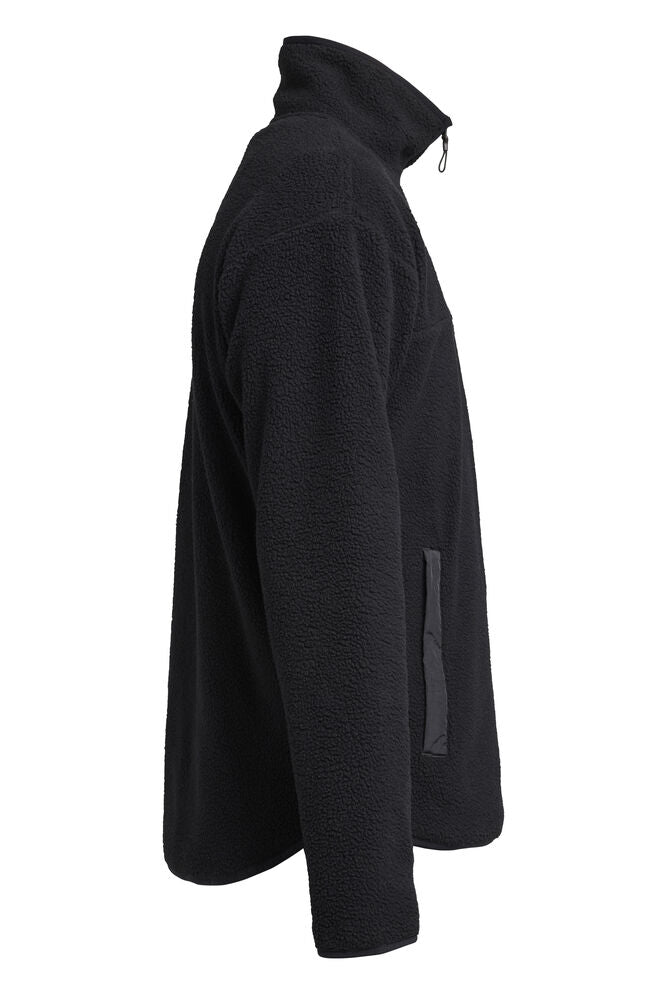 Tenson Yoke Half Zip Fleecejakke Herre - Black -