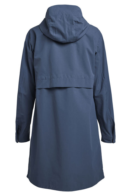 Tenson Misty Parka Women Regnfrakke Dame - Dark Blue -