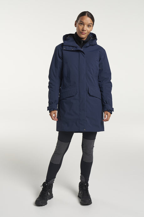 Tenson Eve Jacket Women Frakke Dame - Dark Navy -