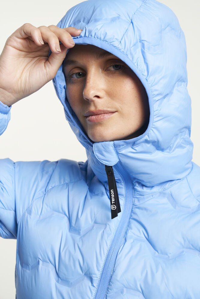 Tenson TXlite Shibui Hood Down Jakke Dame - Light Blue -