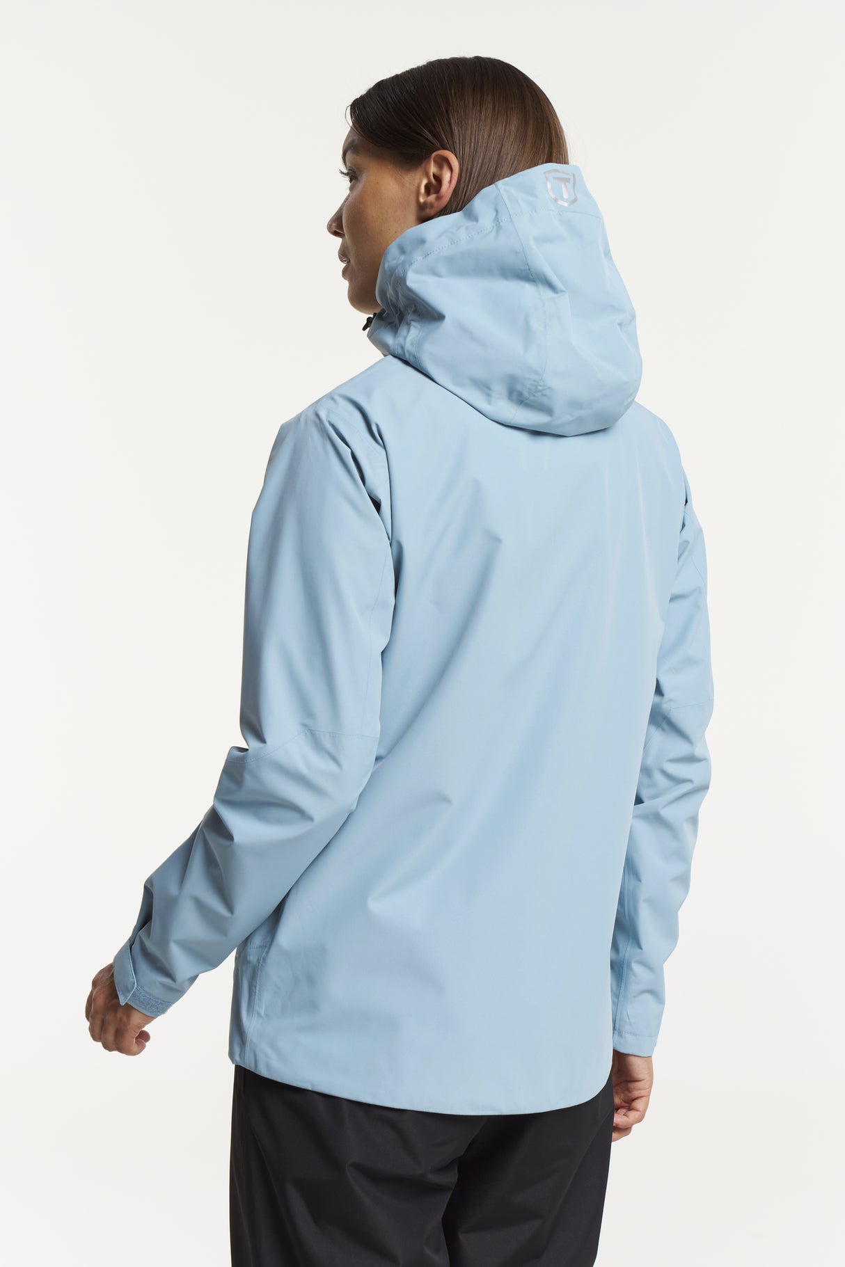 Tenson Winga Rain Jacket Women Regnjakke Dame - Blue Grey -