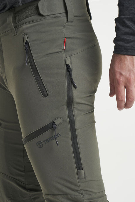 Tenson TXlite Flex Bukser Herre - Dark Olive -