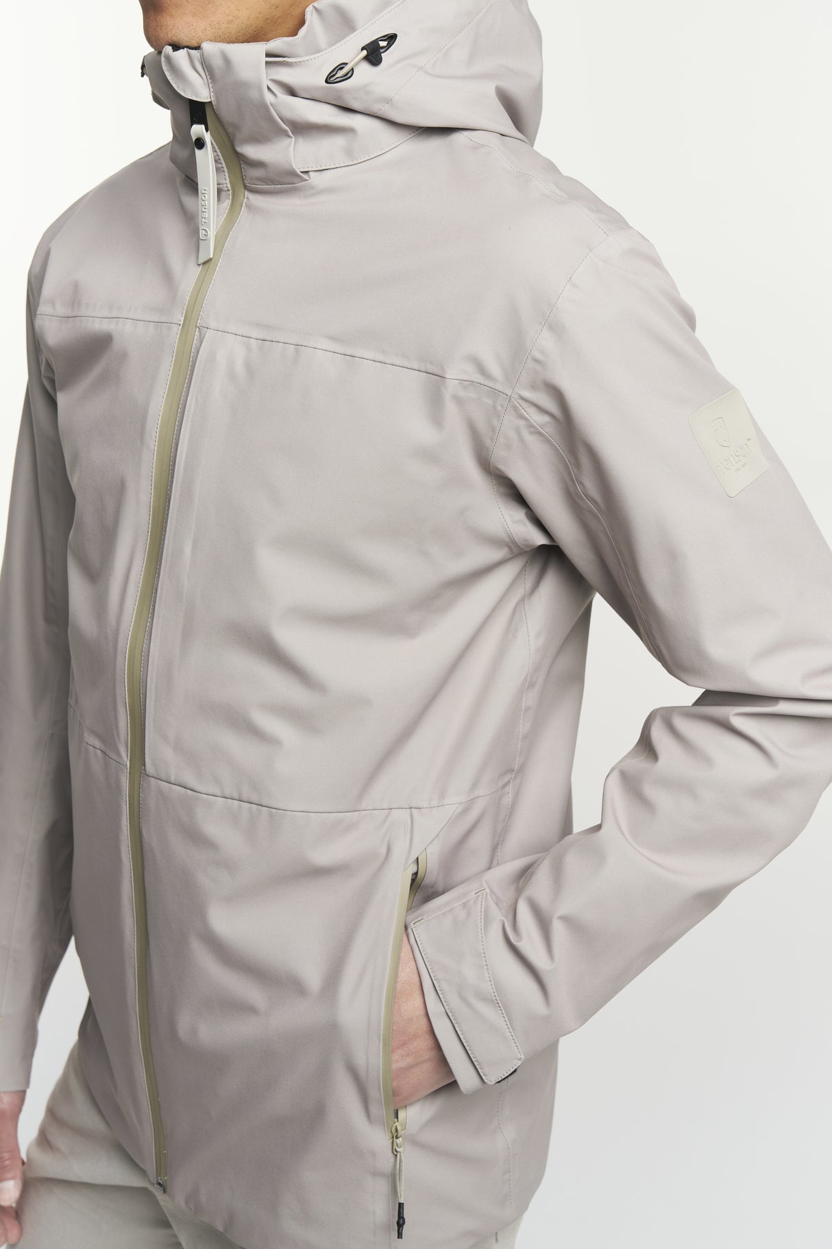 Tenson Cloudburst Jakke Herre - Beige -