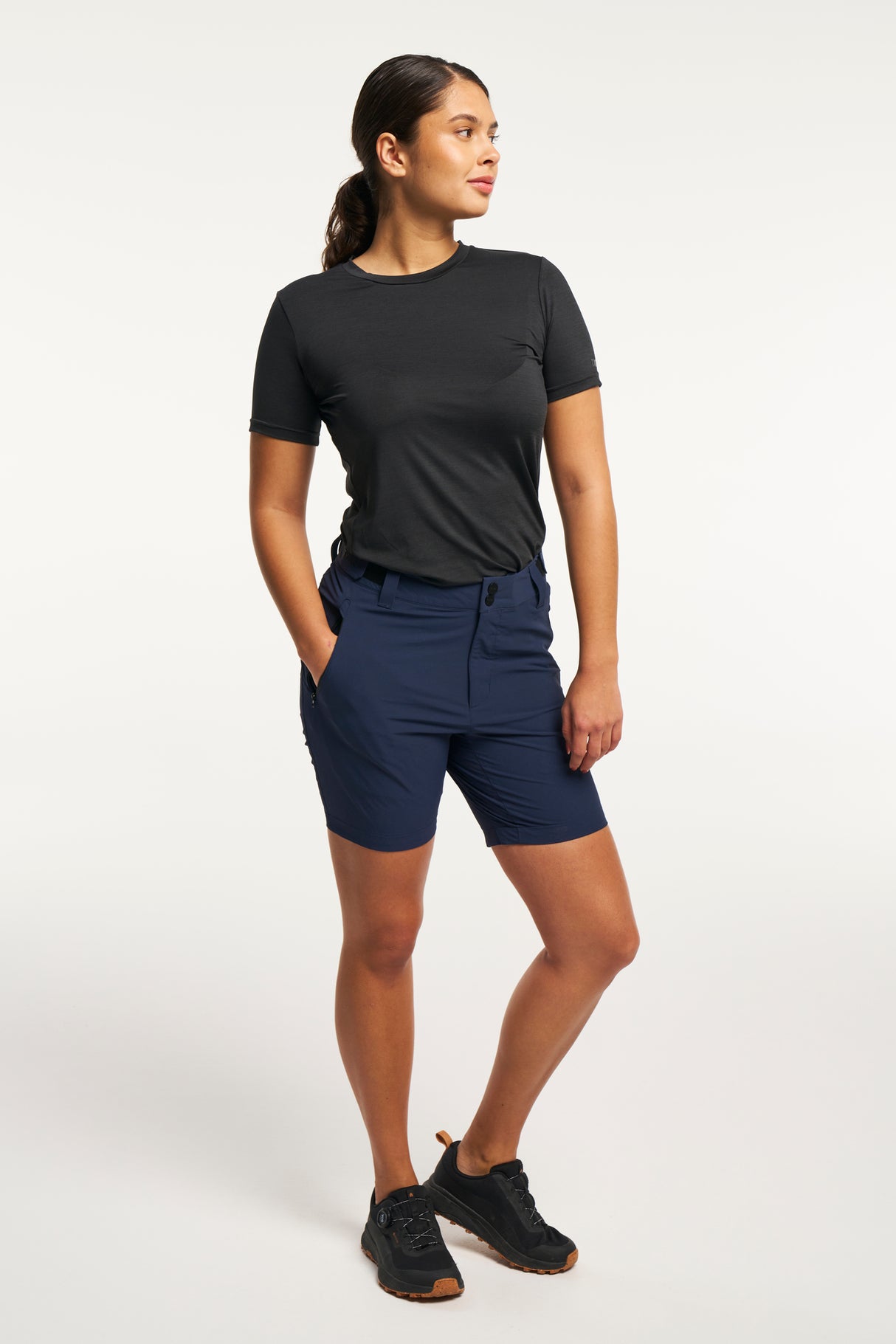 Tenson TXlite Stretch Shorts Dame - Dark Navy -