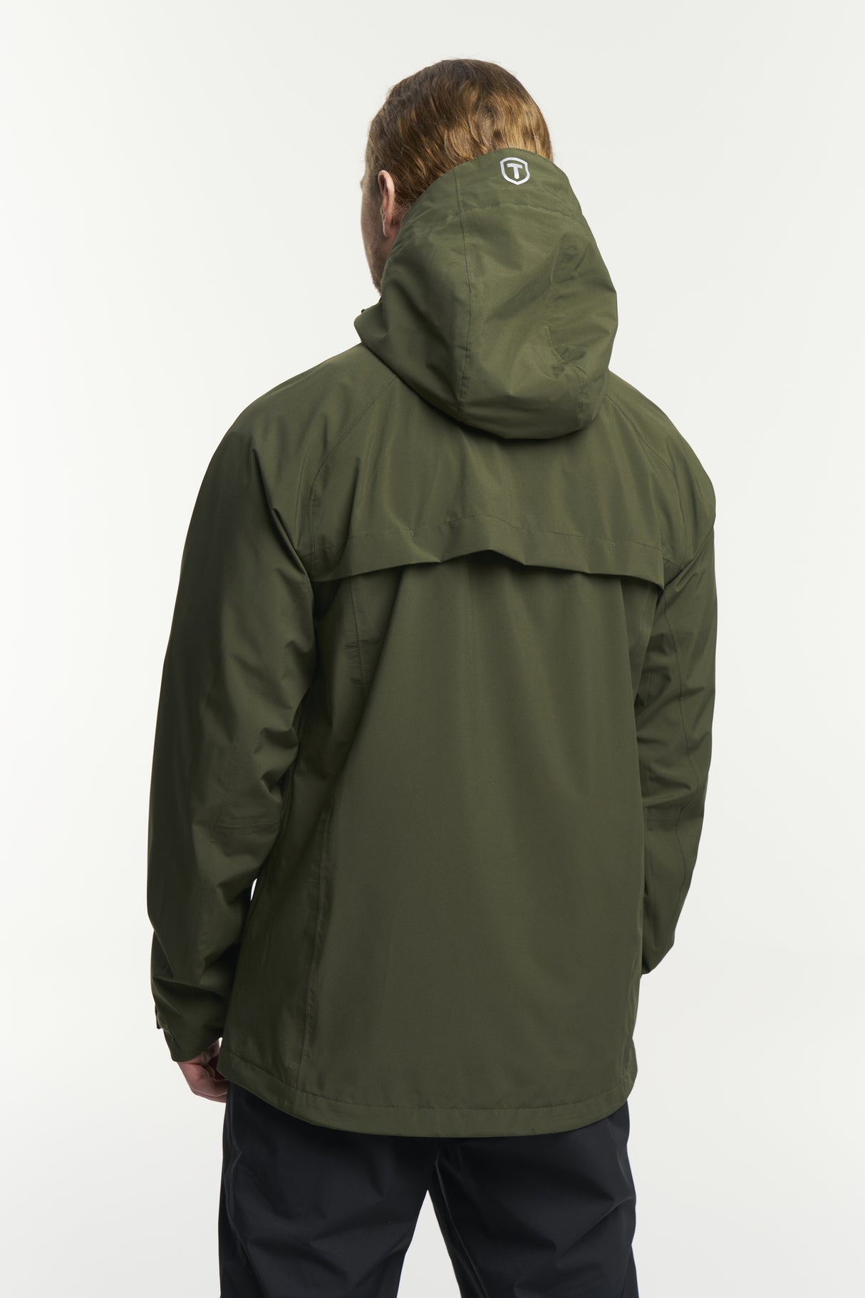 Tenson Biscaya Storm Jakke Herre - Dark Olive -