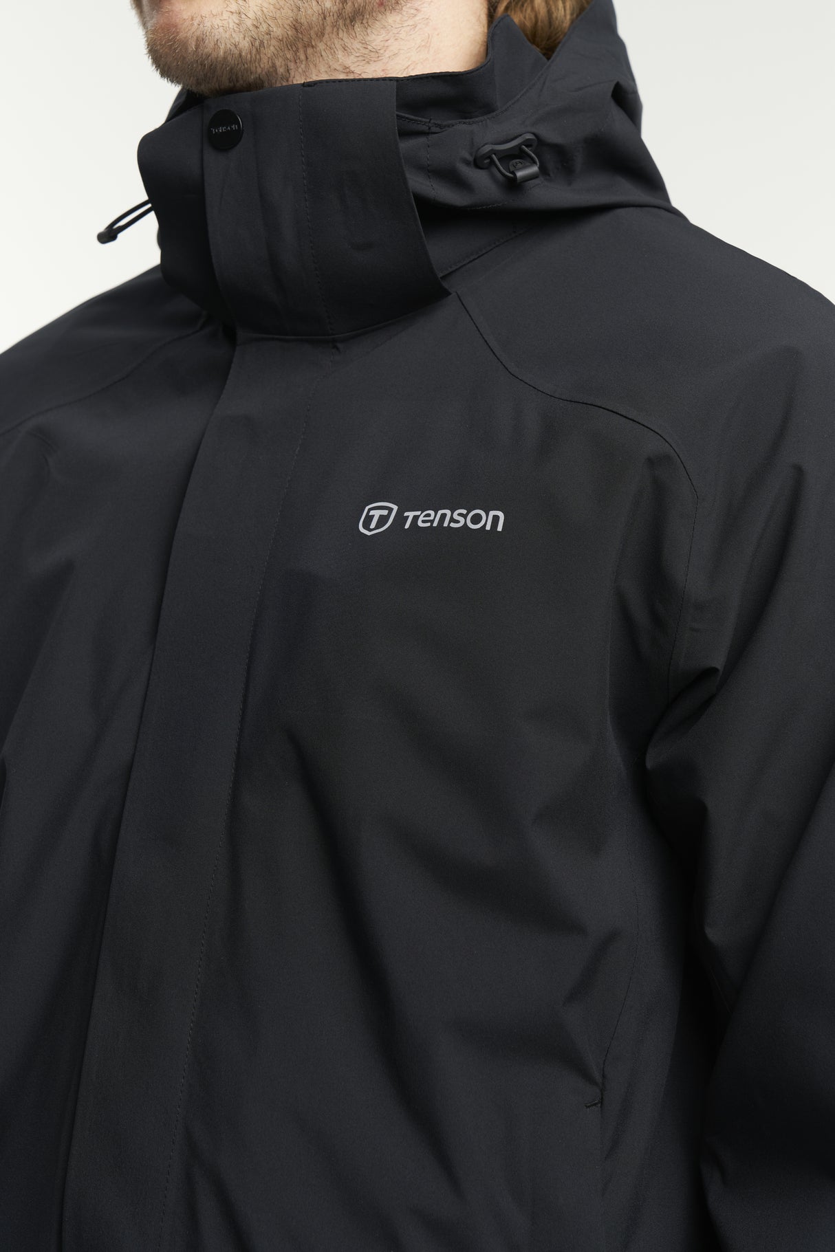 Tenson Biscaya Storm Jakke Herre - Black -