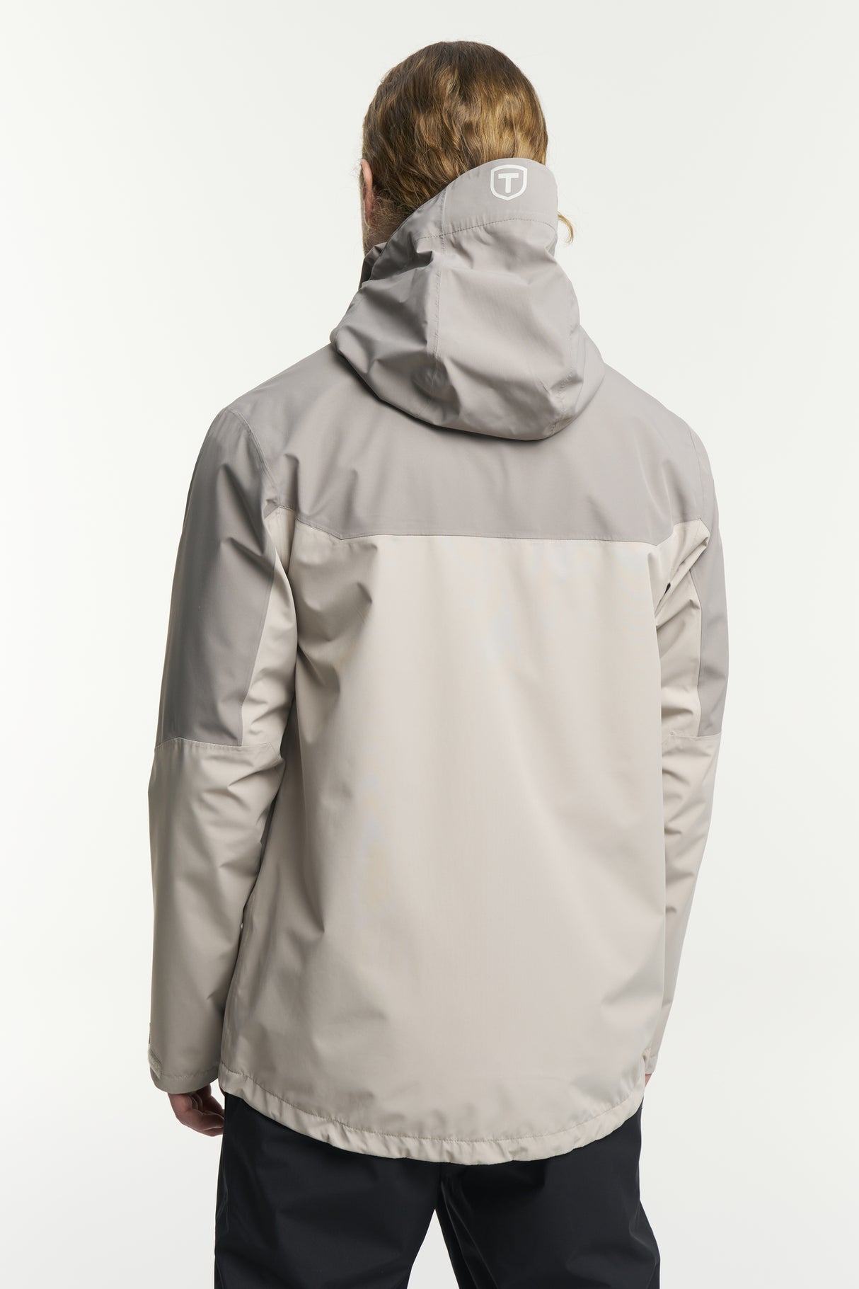 Tenson Winga Yoke Regnjakke Herre - Taupe -