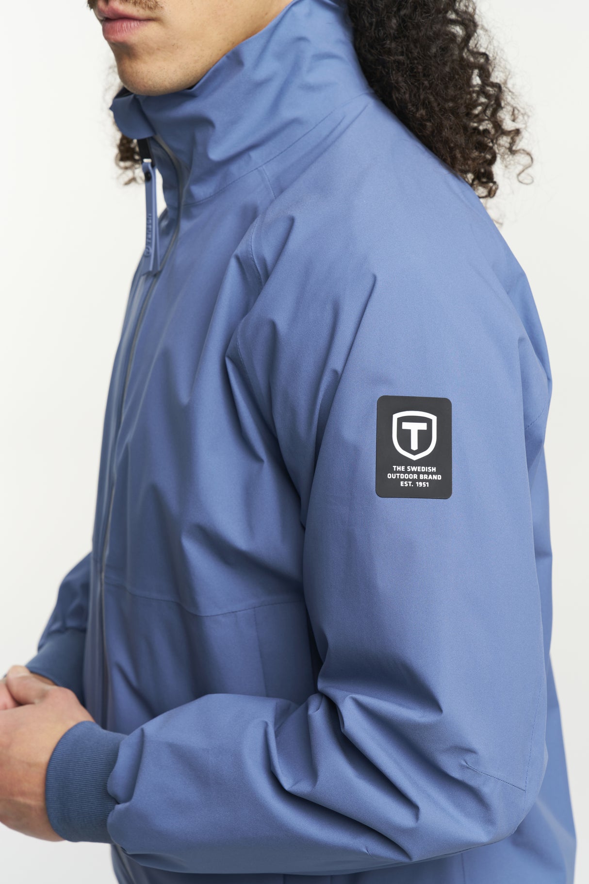 Tenson Zenith Jakke Herre - Blue Grey -