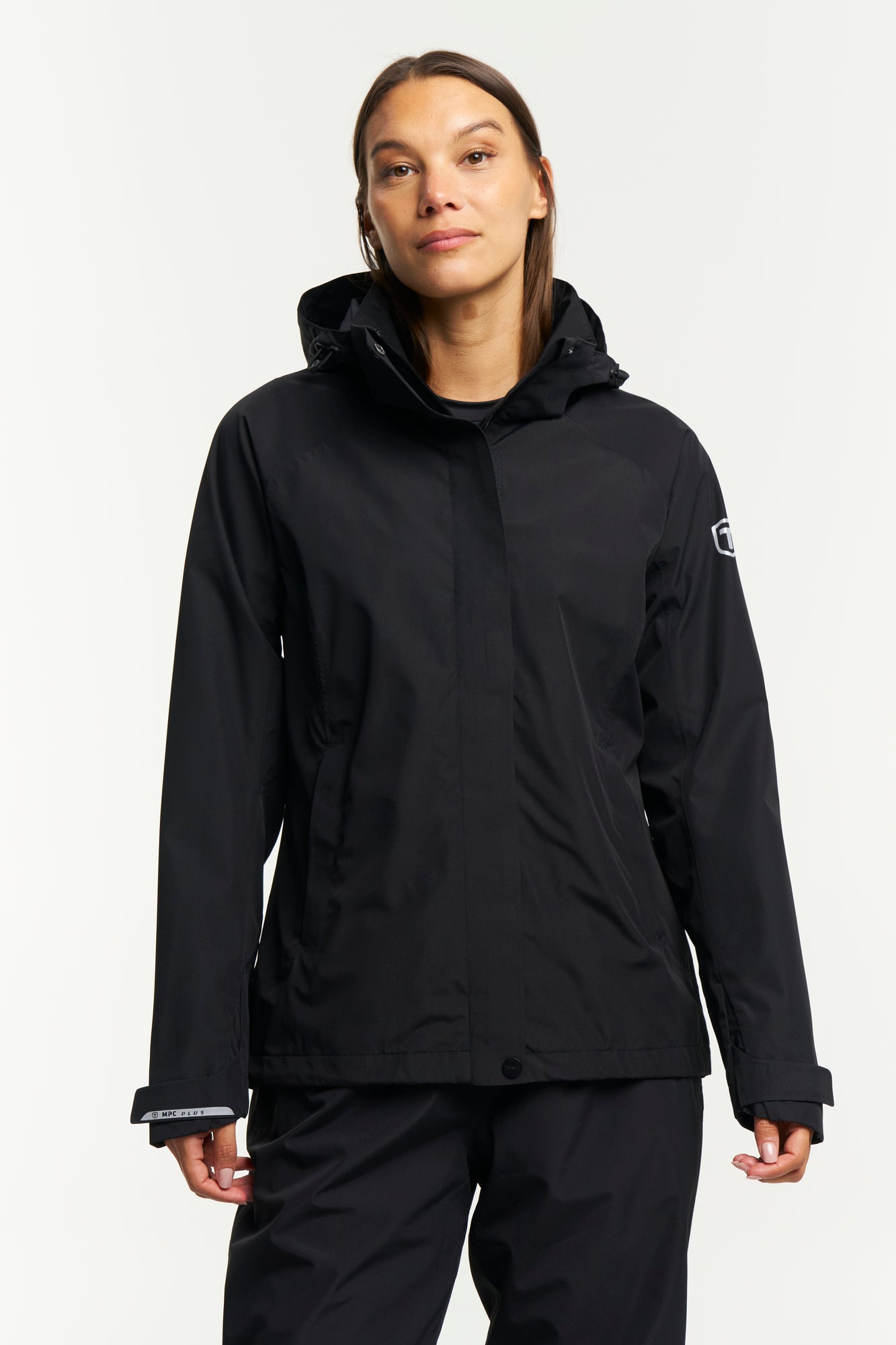 Tenson Westing Regnjakke Dame - Black - Black