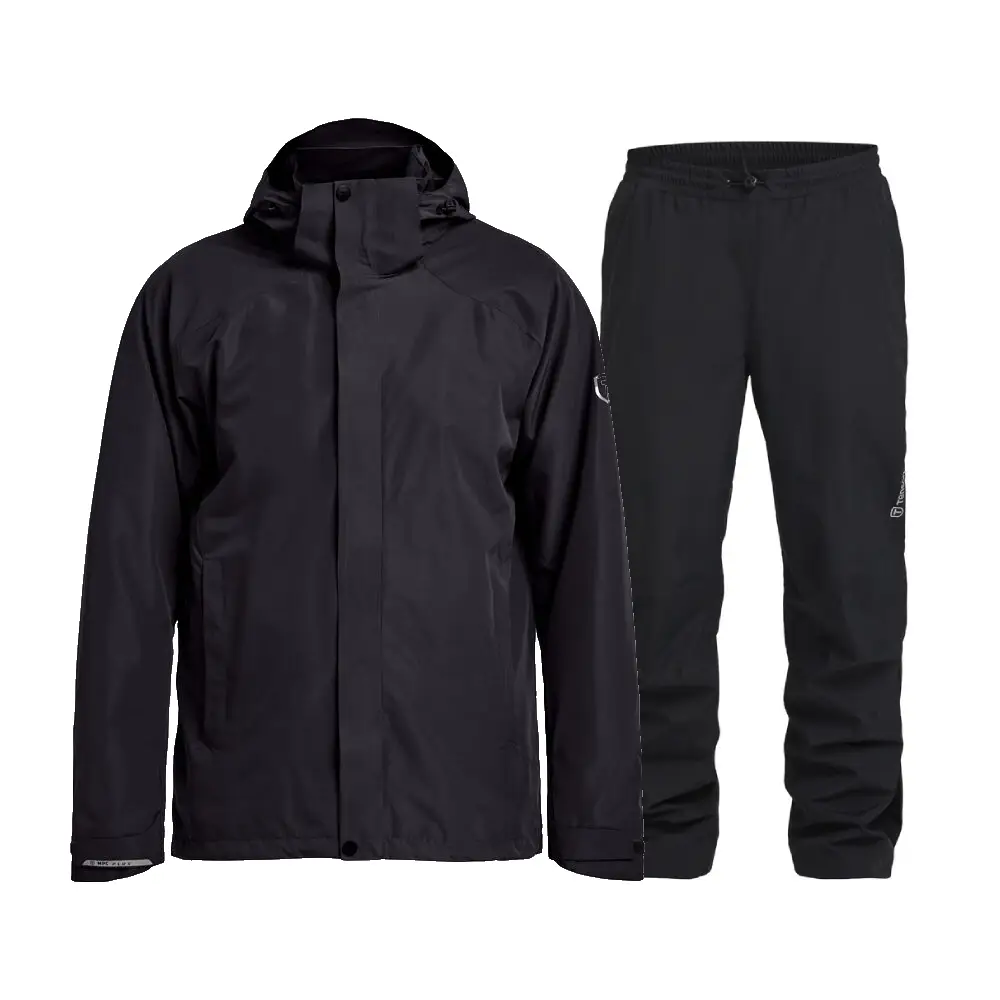 Tenson Westing Regnsæt Herre - Black / Black - 4XL