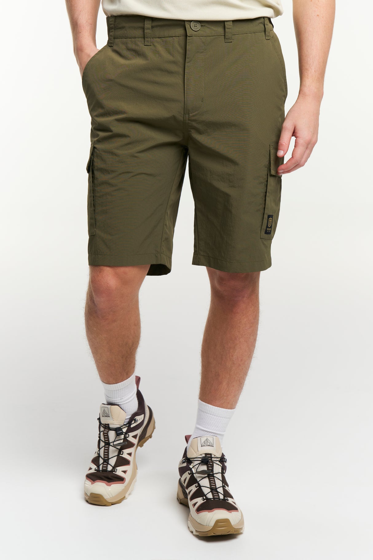 Tenson Travis Cargo Shorts Men - Olive