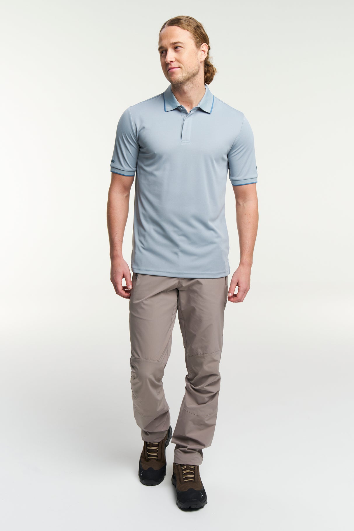Tenson TXlite Quick Dry Polo Men - Blue Grey -