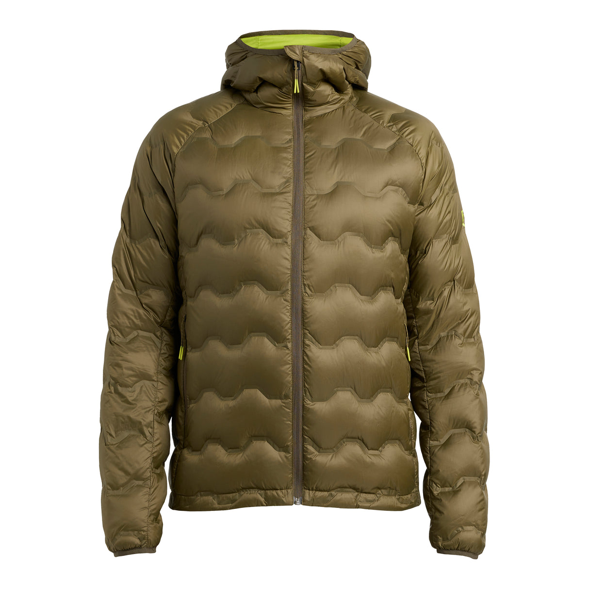 Tenson Miyabi Hood Down Jacket Men - Dark Olive