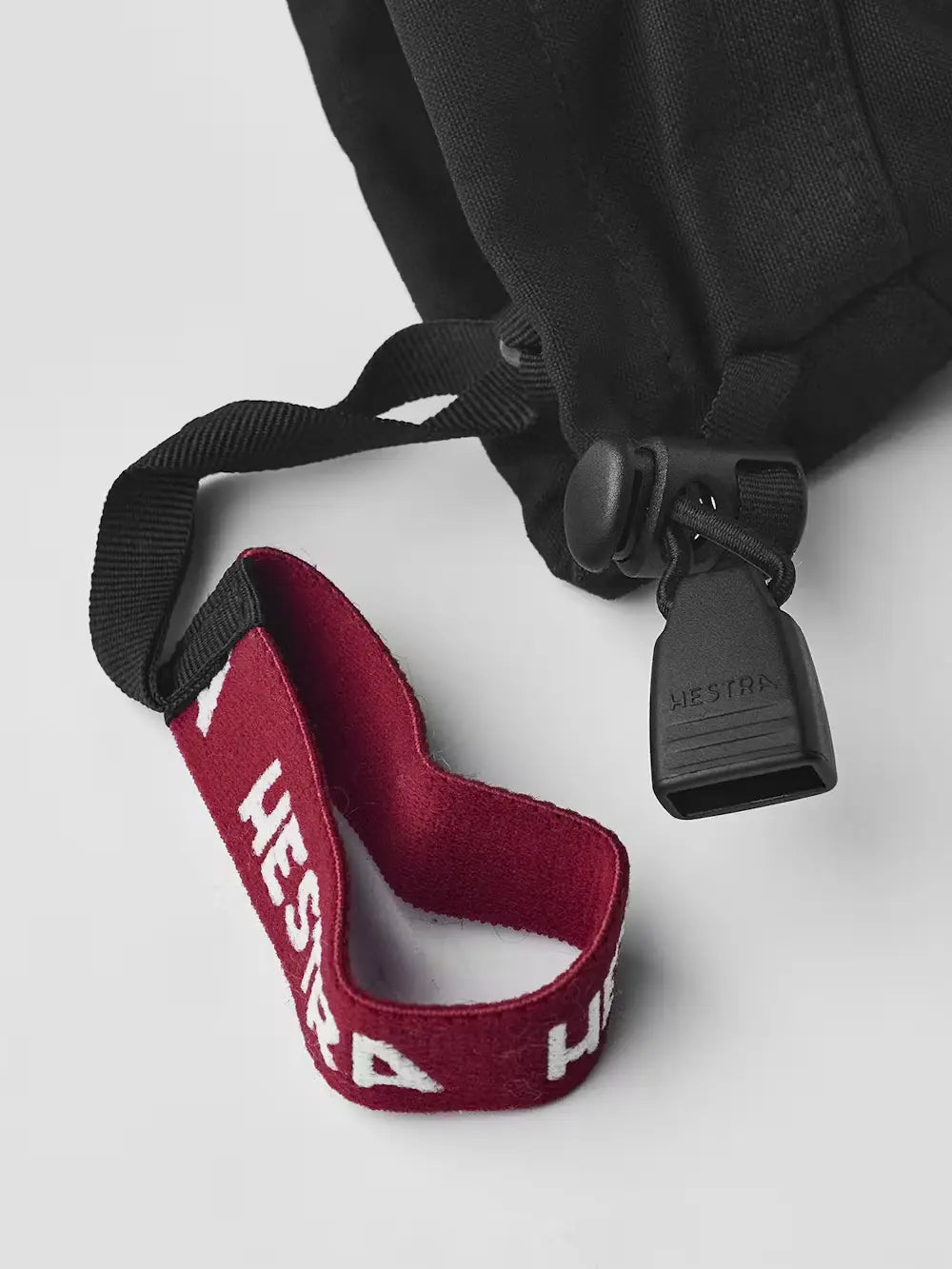 Hestra Army Leather Heli Ski Jr. 3-finger Skihandsker Børn - Black -