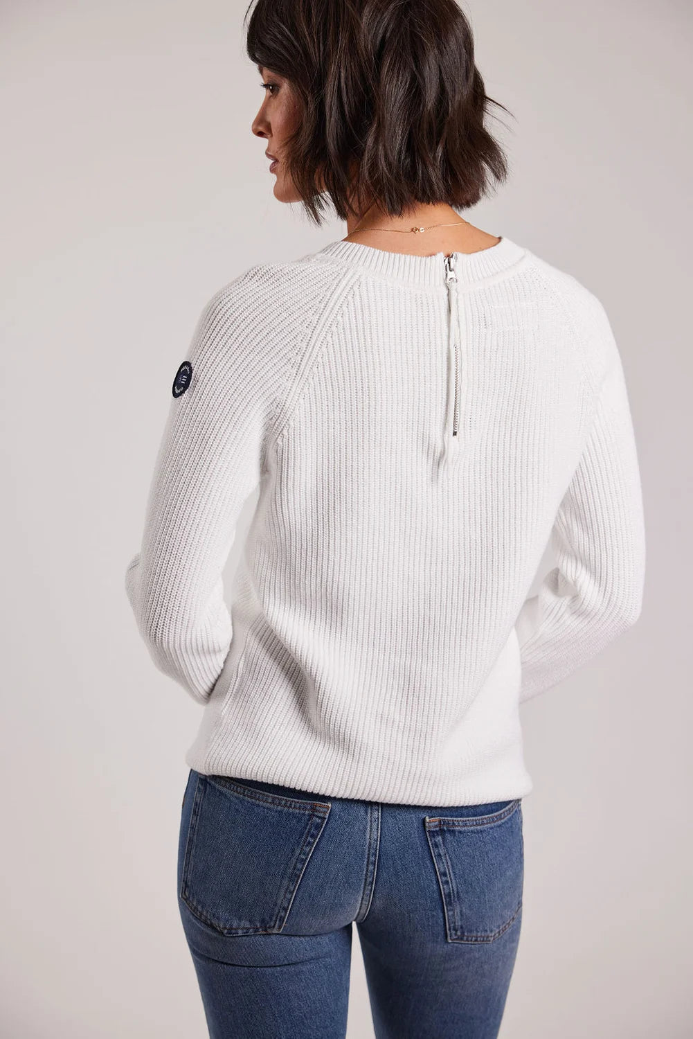 Sebago Knitted Crew Striktrøje Dame -