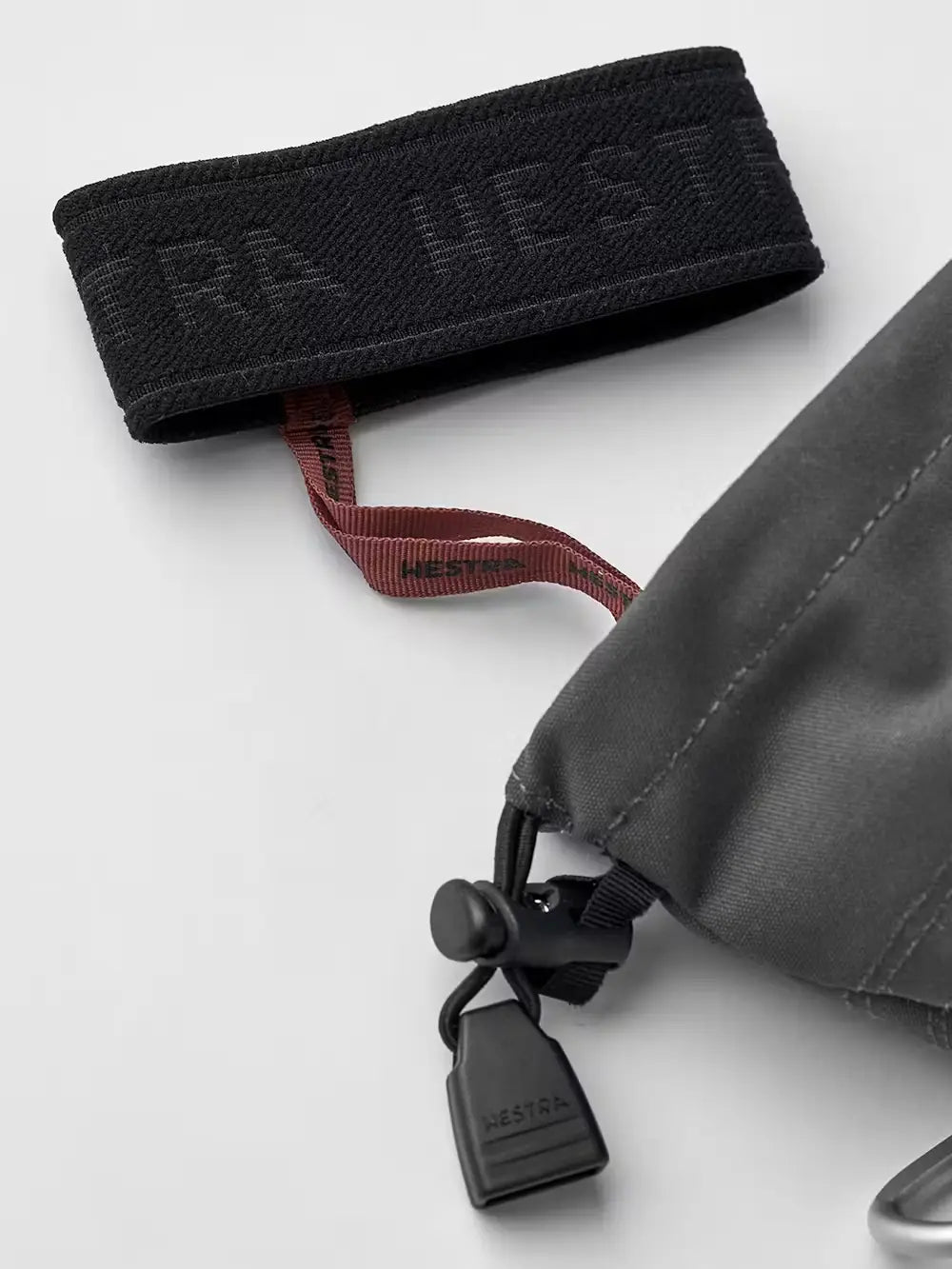 Hestra Army Leather Heli Ski 3-finger Skihandsker Dame / Herre - Grey -